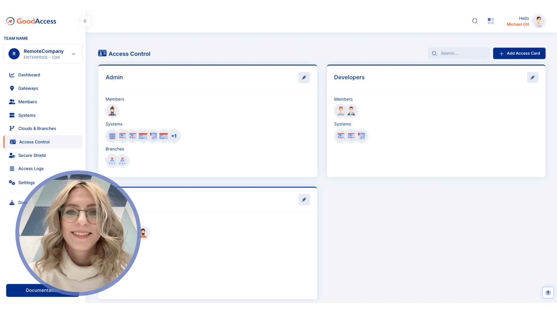 How to use GoodAccess Zero trust access control video demo