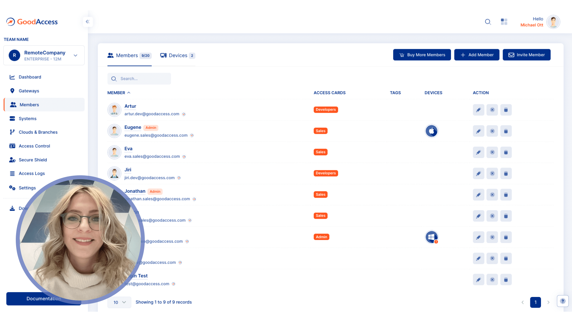 how to use GoodAccess network access control video demo