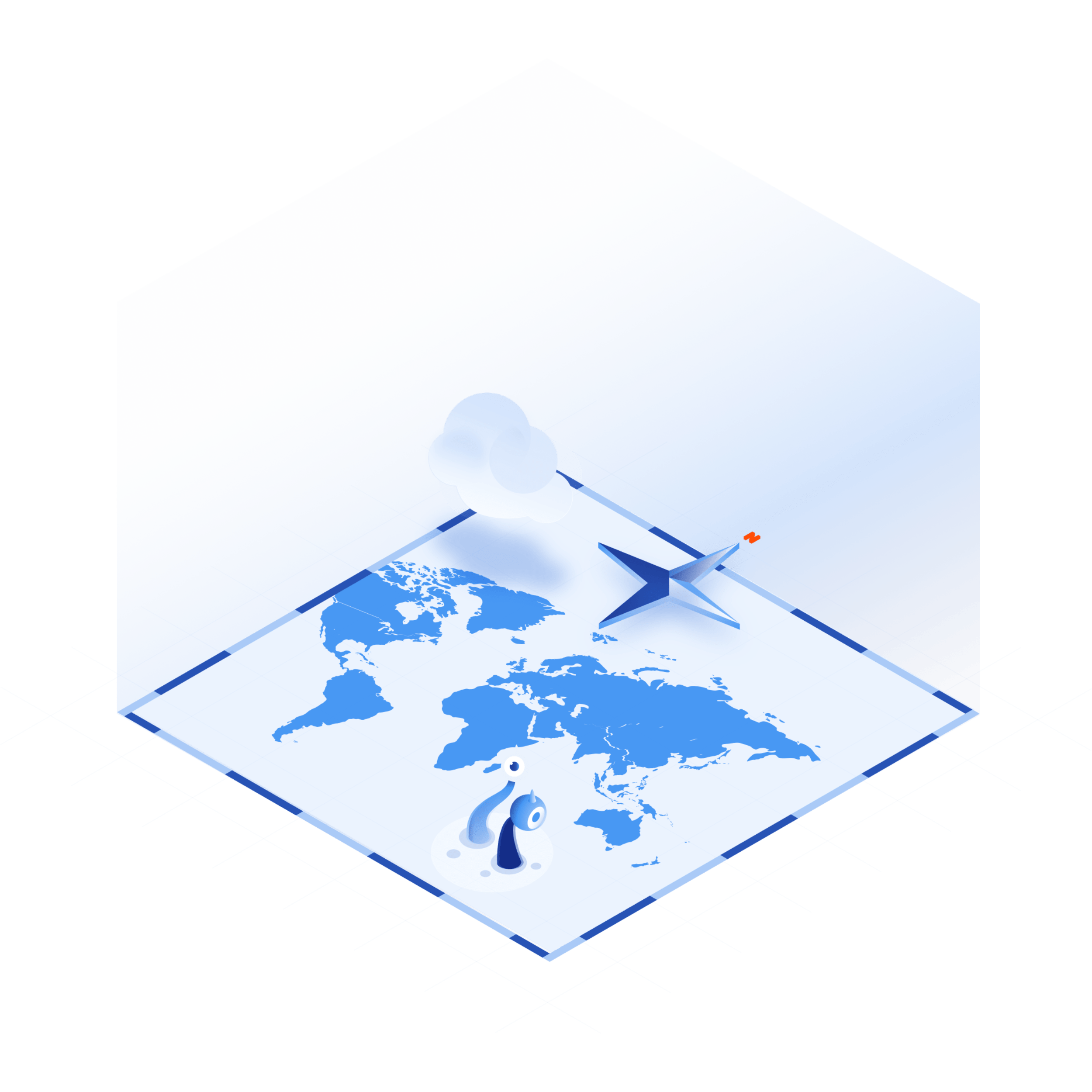 GoodAccess connecting locations map